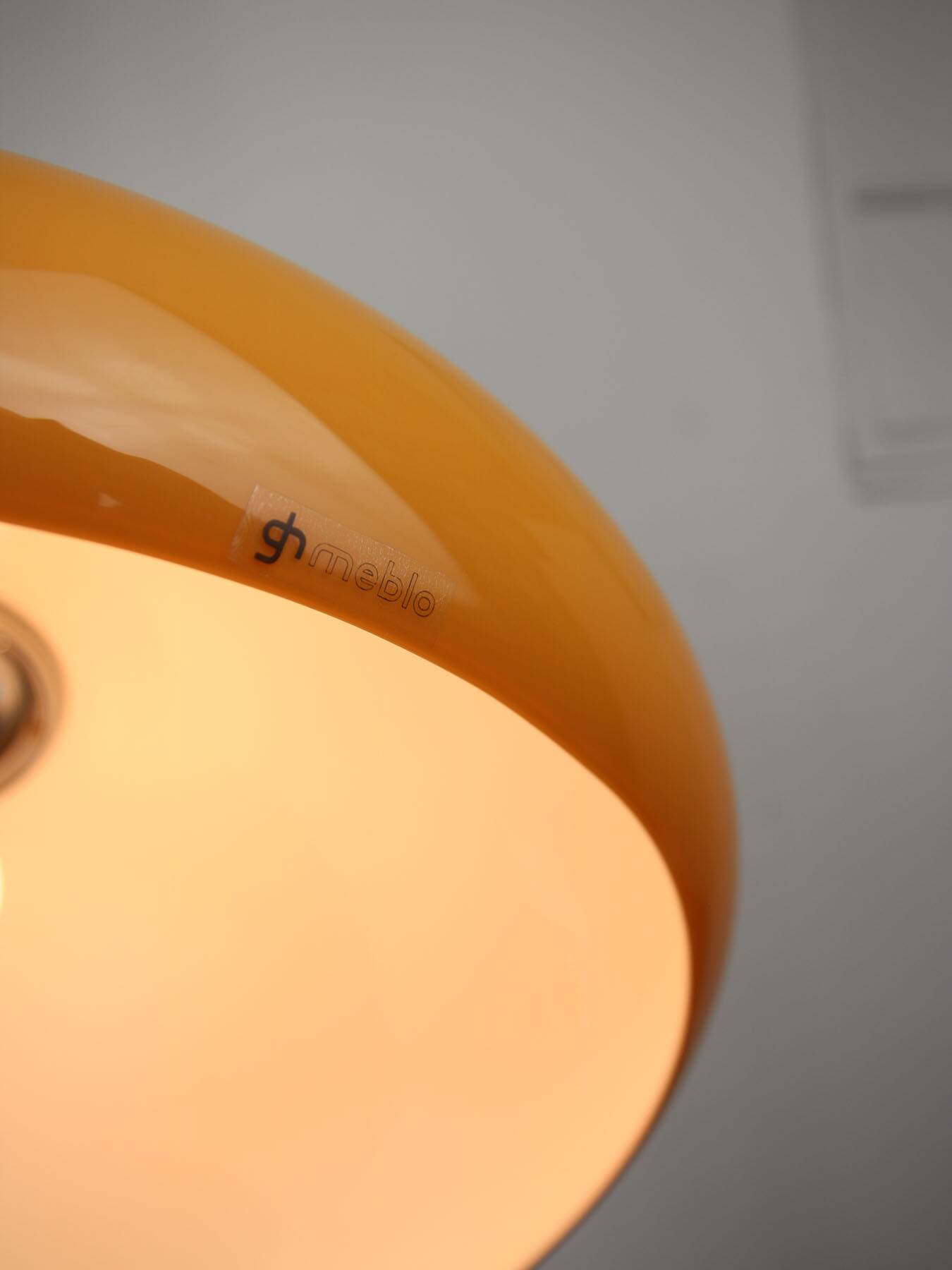 Mid-Century Modern Cabras Lamp by Luigi Massoni for Guzzini, 1960s