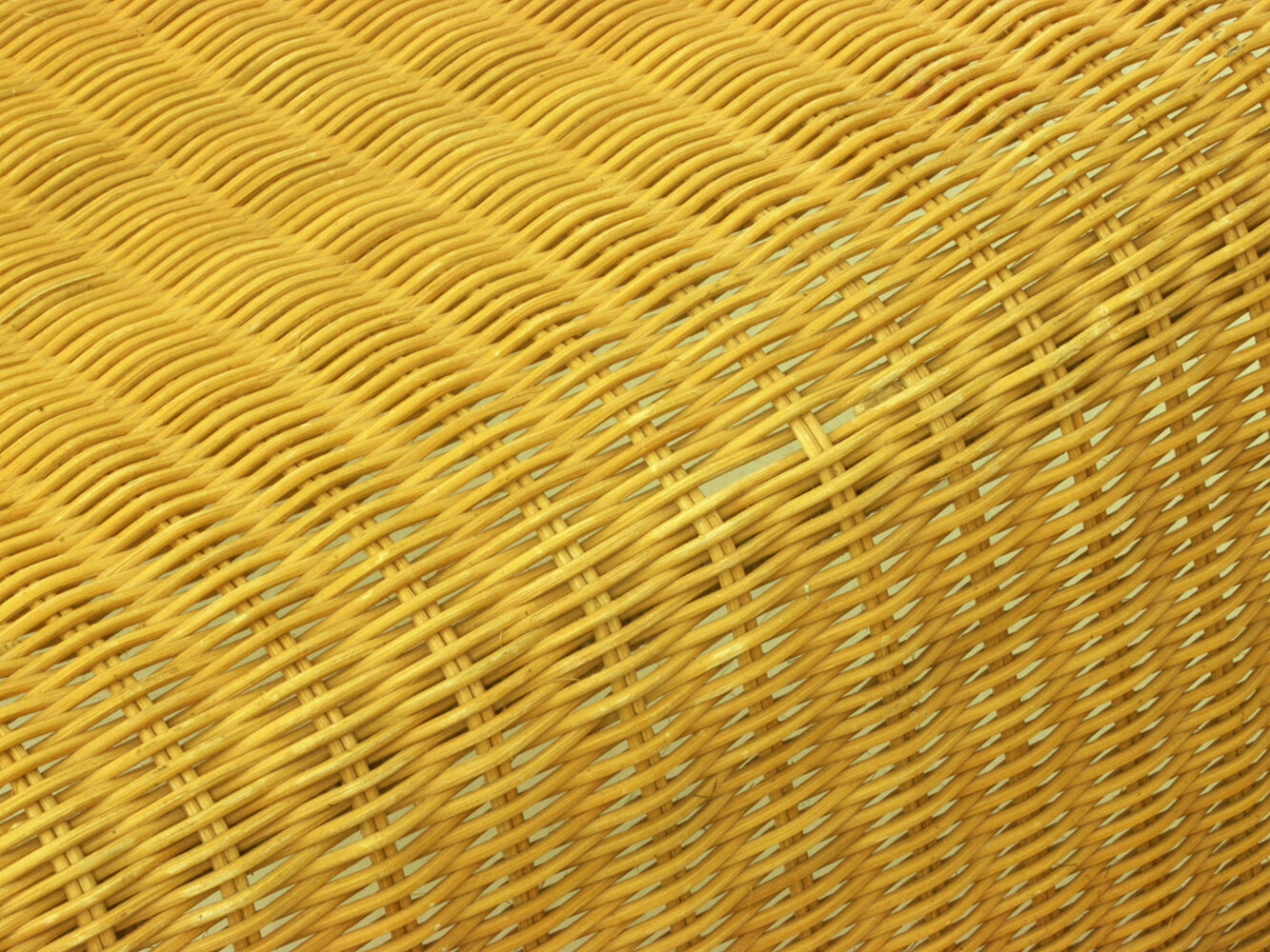 Swedish Rattan Lounge Chair by Ikea, 1970s