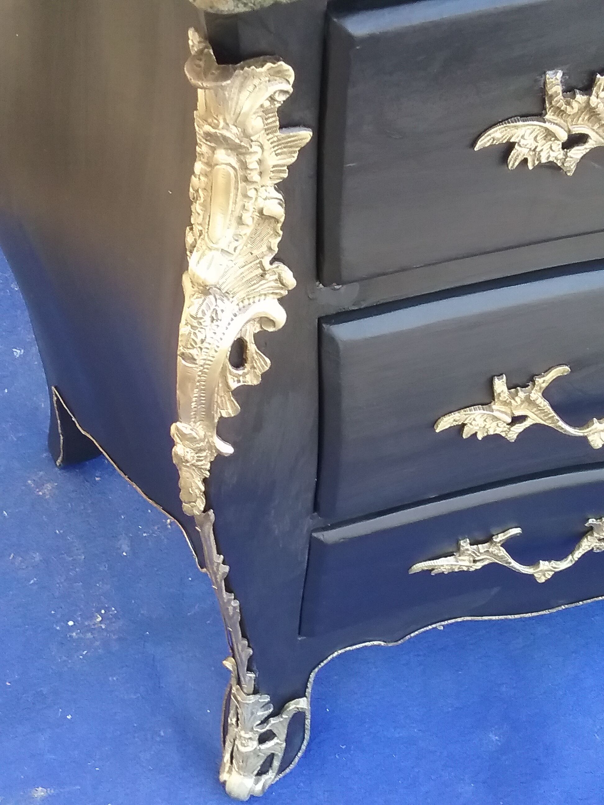 Commode style L. XV black