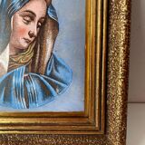 Tableau vierge sur faïence