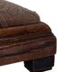 Pouf Art Déco repose-pieds design minimaliste des années 30