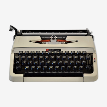 Machine à écrire Electro Calcul 240 vintage 60 avec ruban neuf