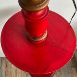 Wooden floor lamp base from the 60s