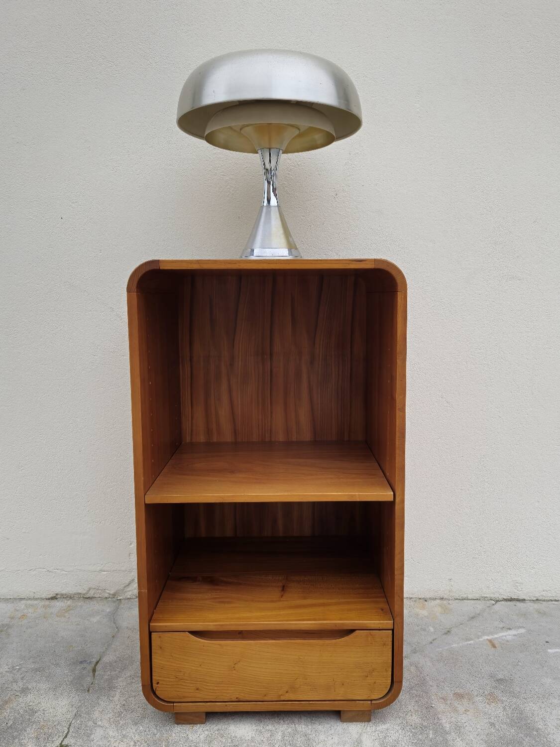 Maison Regain hi-fi storage unit in vintage elm
