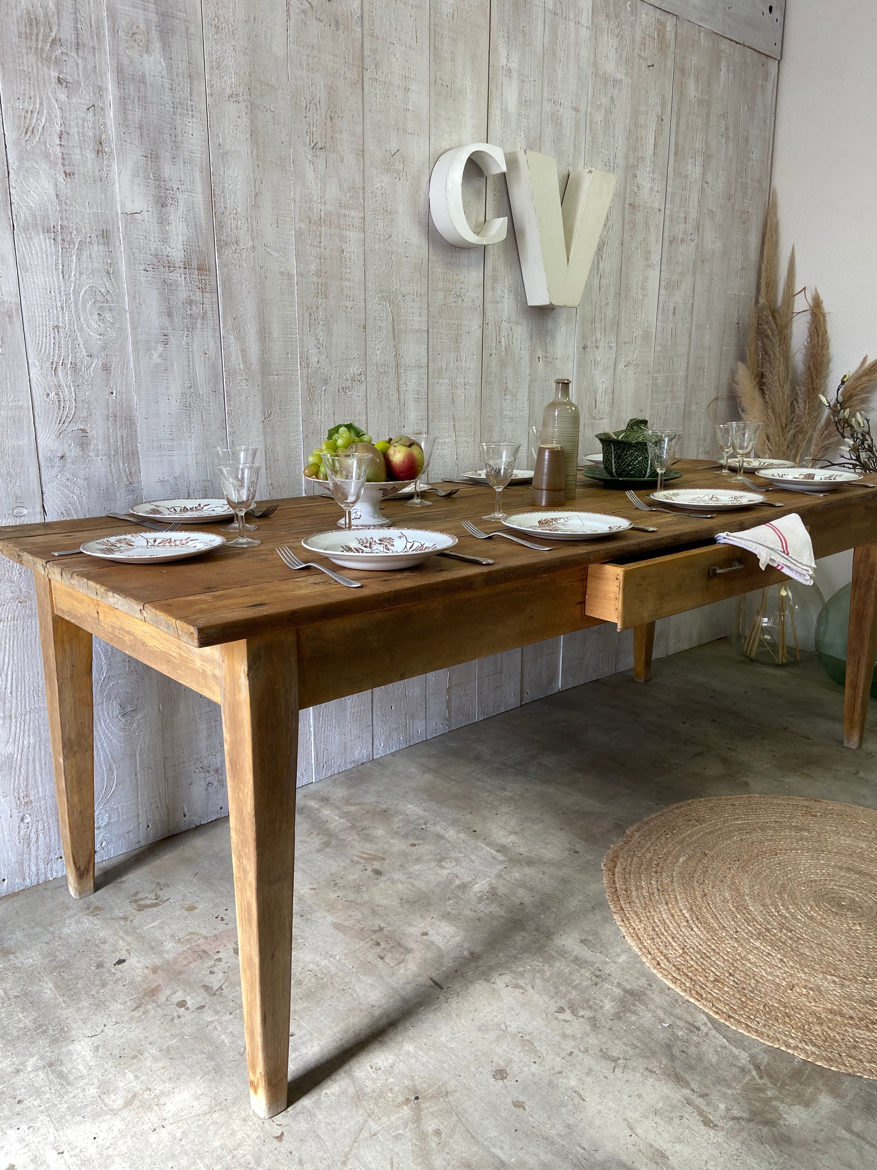 Farmhouse table