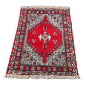 Vintage Hand Knotted Wool Moroccan Rug, 70s/80s