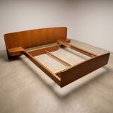 Scandinavian teak bed from the 1960s.