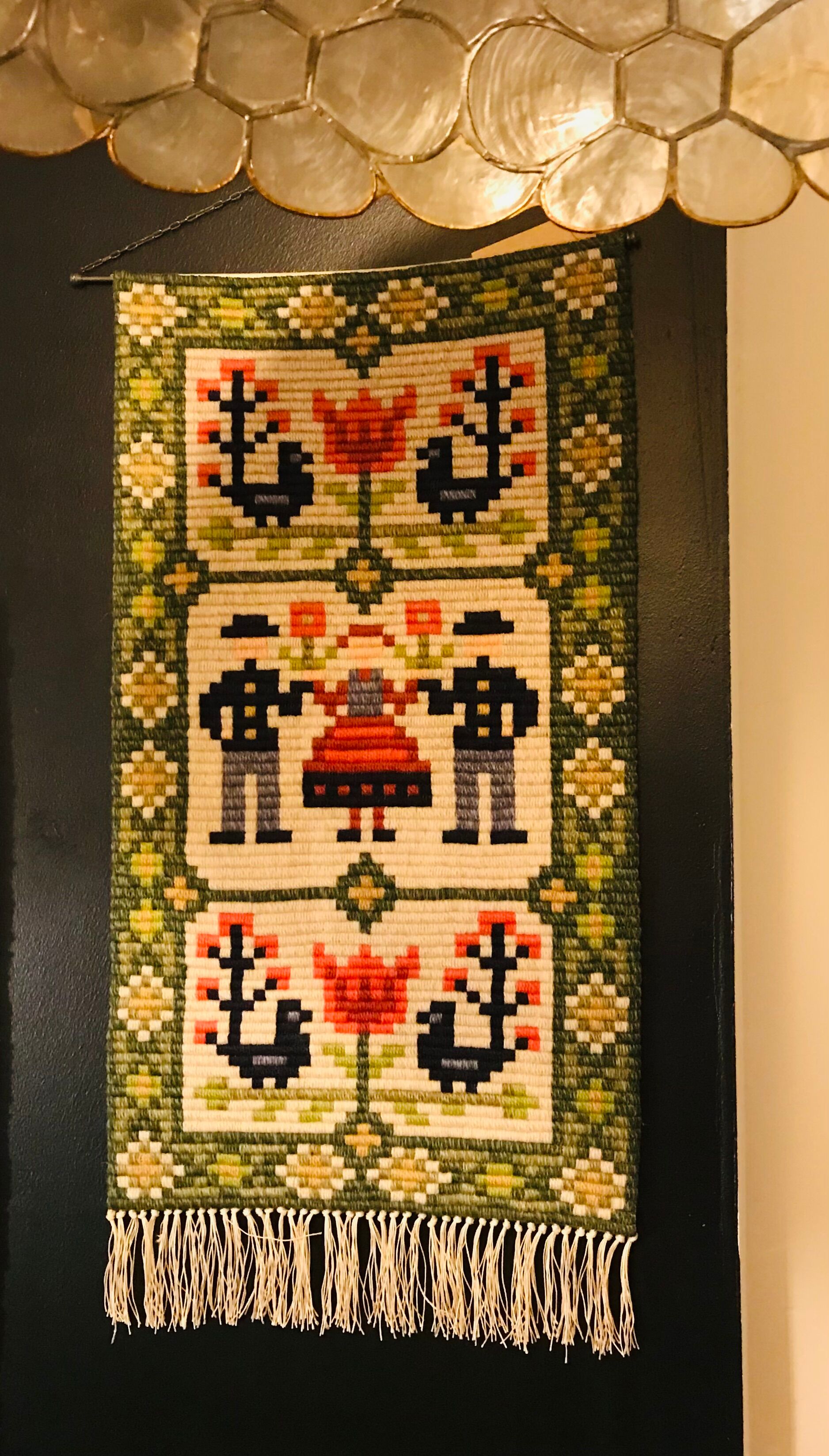 Wall tapestry Sweden 60s