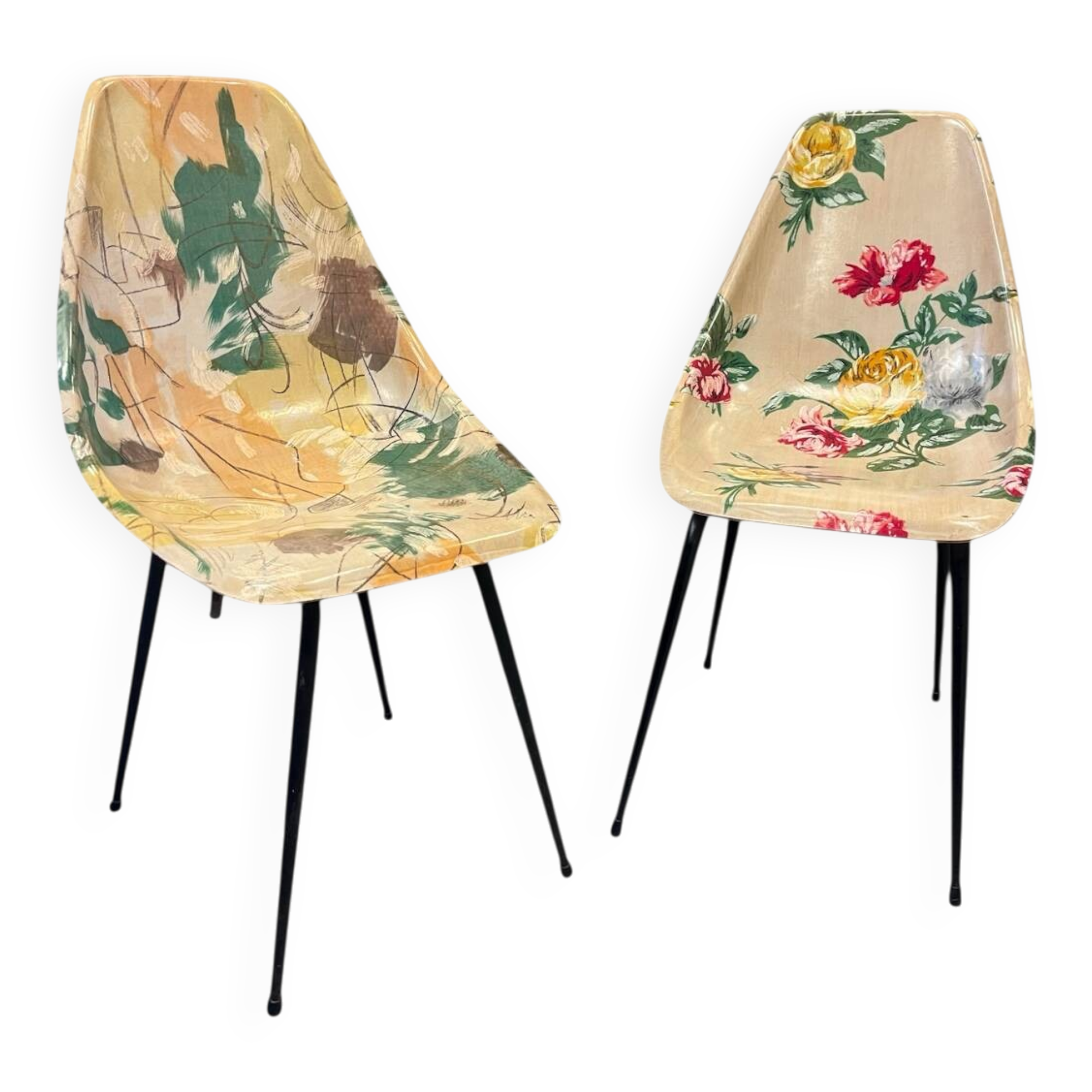 2 chaises René-Jean Caillette