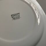 Set of 6 octagonal Scandinavian dinner plates 1970