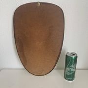 Vintage 1960 asymmetrical mirror in free form - 40 x 26 cm