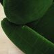 Green velour sofa, Italian design, 1970s, manufacturer: Busnelli, designer