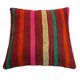 Vintage turkish kilim cushion cover , 40 x 40 cm