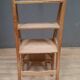 Chaise escabeau