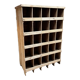 Double-sided locker craft furniture