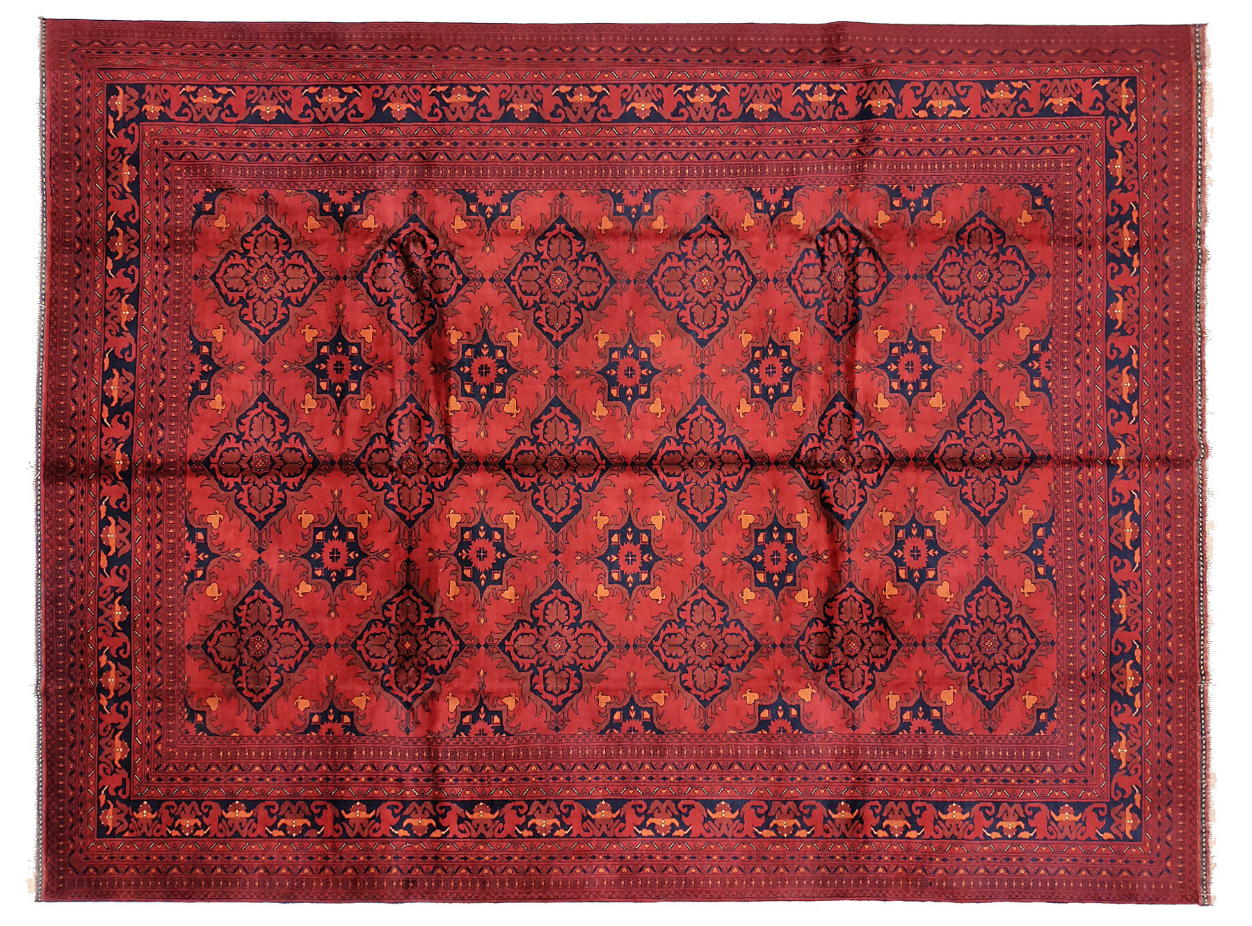 Oriental living room carpet entirely handmade "Ghazni"