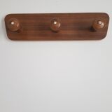 Vintage wall coat rack in formica