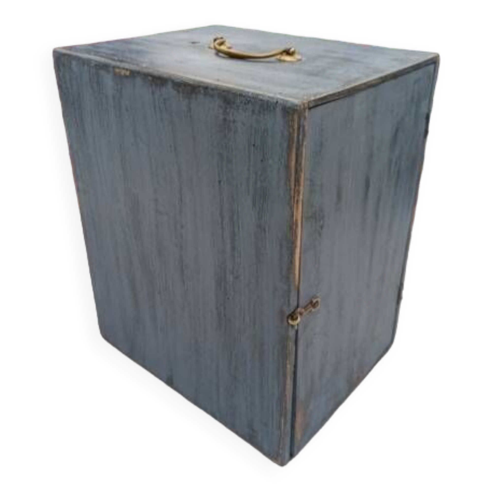 Weathered wooden headdress box