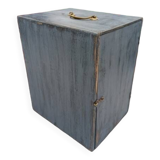 Weathered wooden headdress box