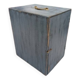 Weathered wooden headdress box
