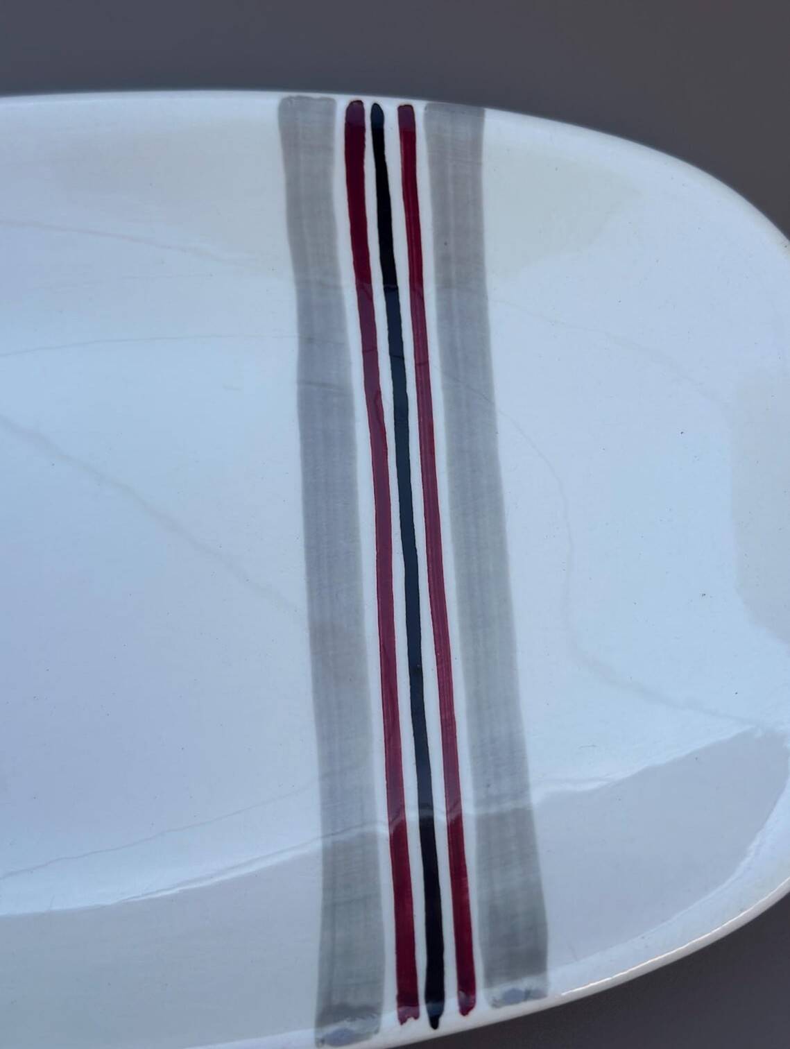 set of 2 Vintage Plates - Gien France – Model "Naples"
