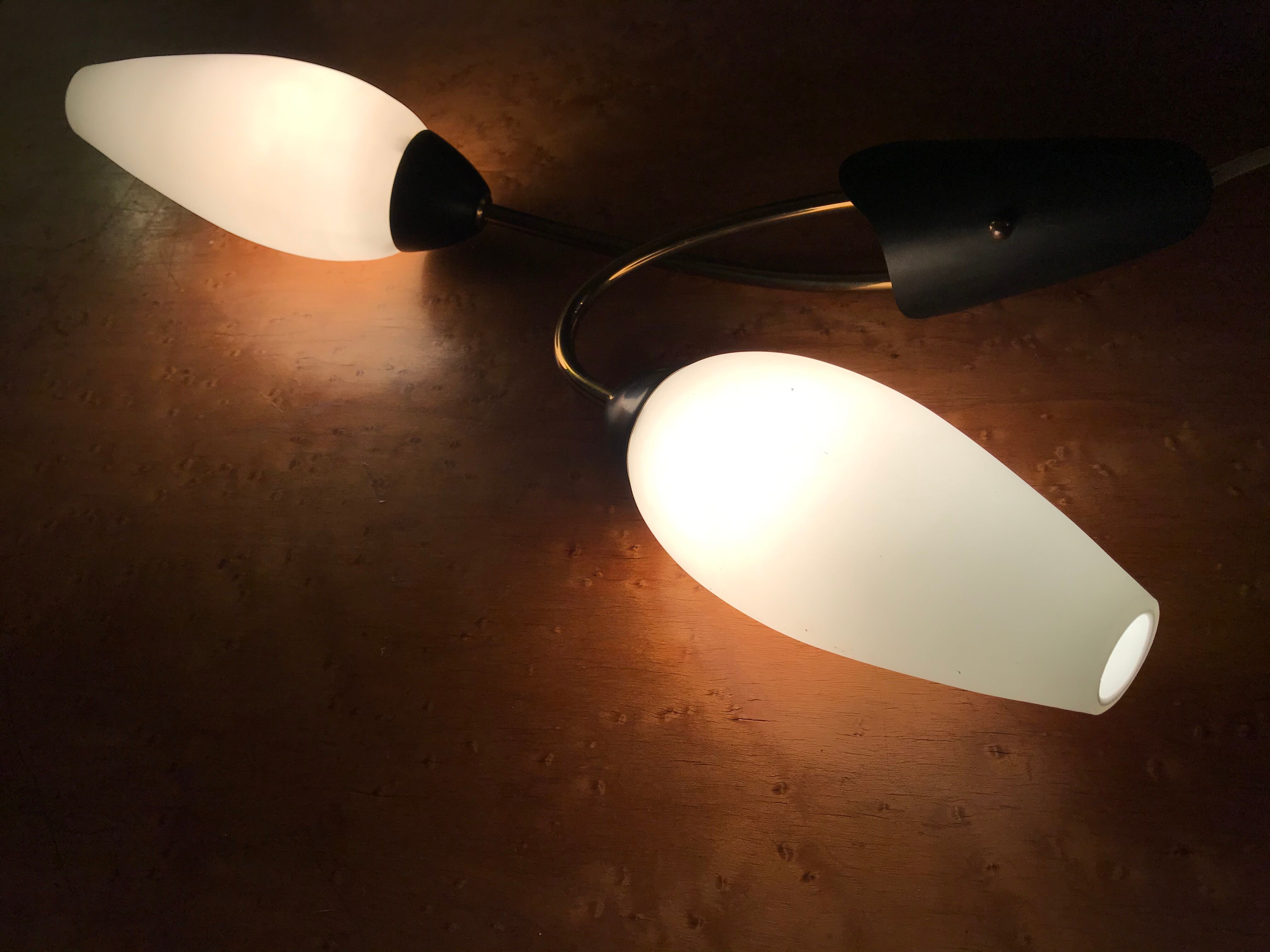 Vintage 1960 wall sconce