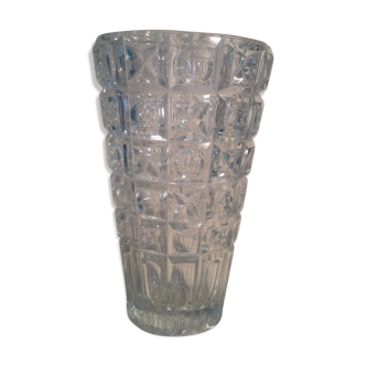 Vintage bohemia crystal vase