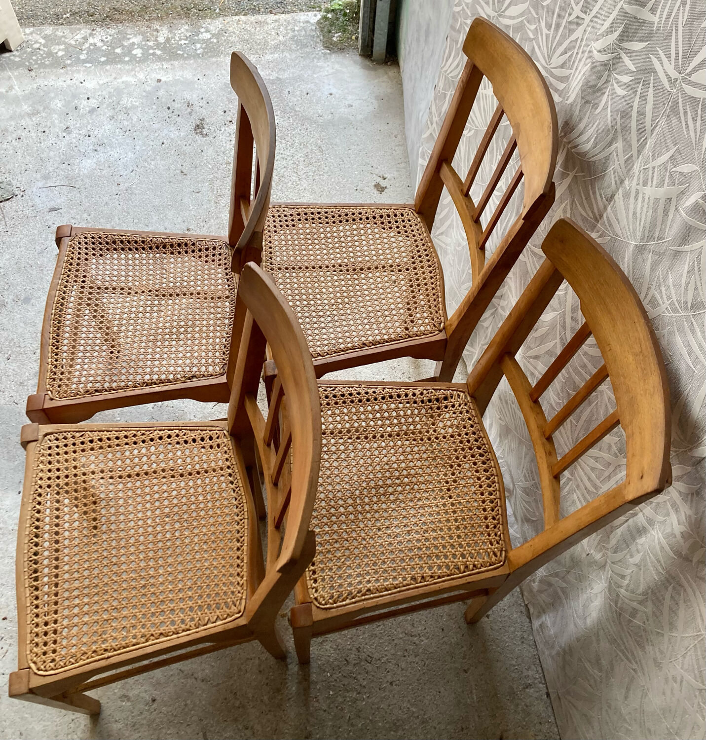 Canned chairs bistrot Stella