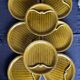 Lot de 8 assiettes a asperge Gien