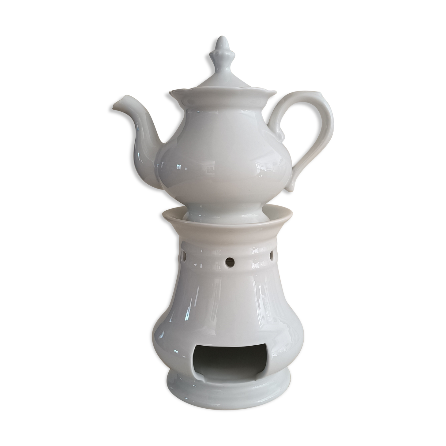 Herbal tea and its porcelain stove