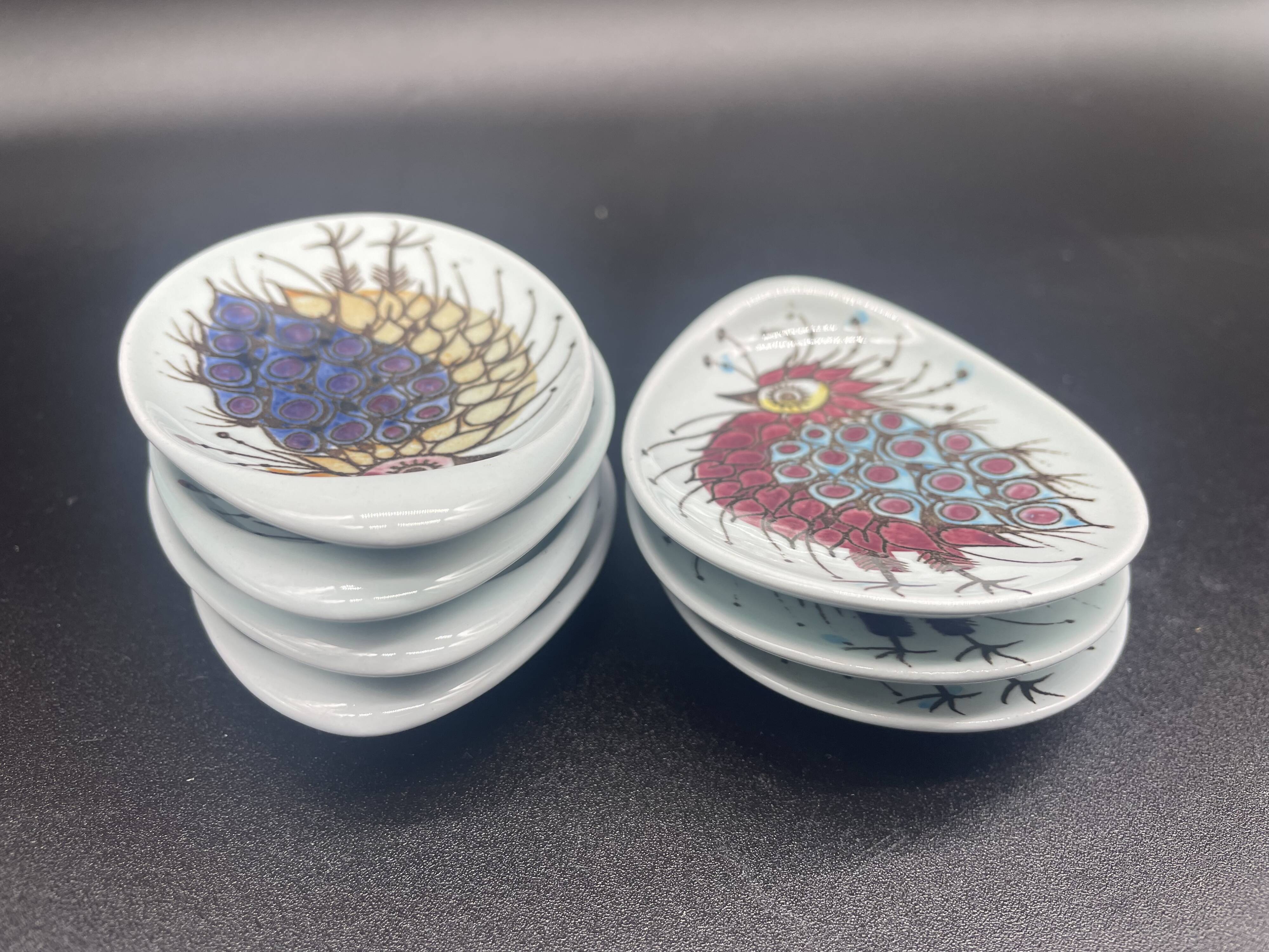 Small Danish dishes, Royal Copenhagen, porcelain – Bing & Grøndahl – 1960