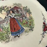 Earthenware pie dish from Sarreguemines