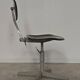 1 adjustable industrial chair metal Czechoslovakia 1960