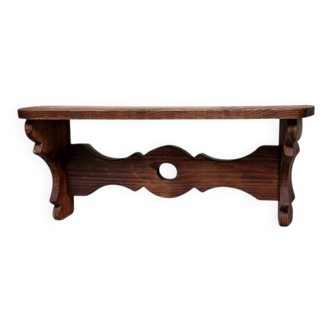 Grande étagère murale vintage