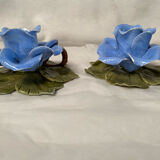 Set of 3 slip candlesticks