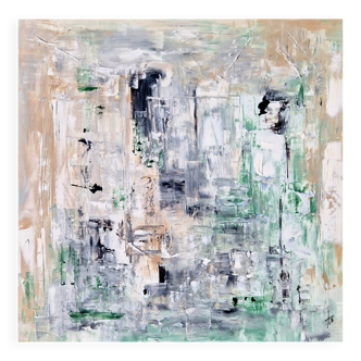 Abstract painting table