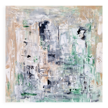 Abstract painting table