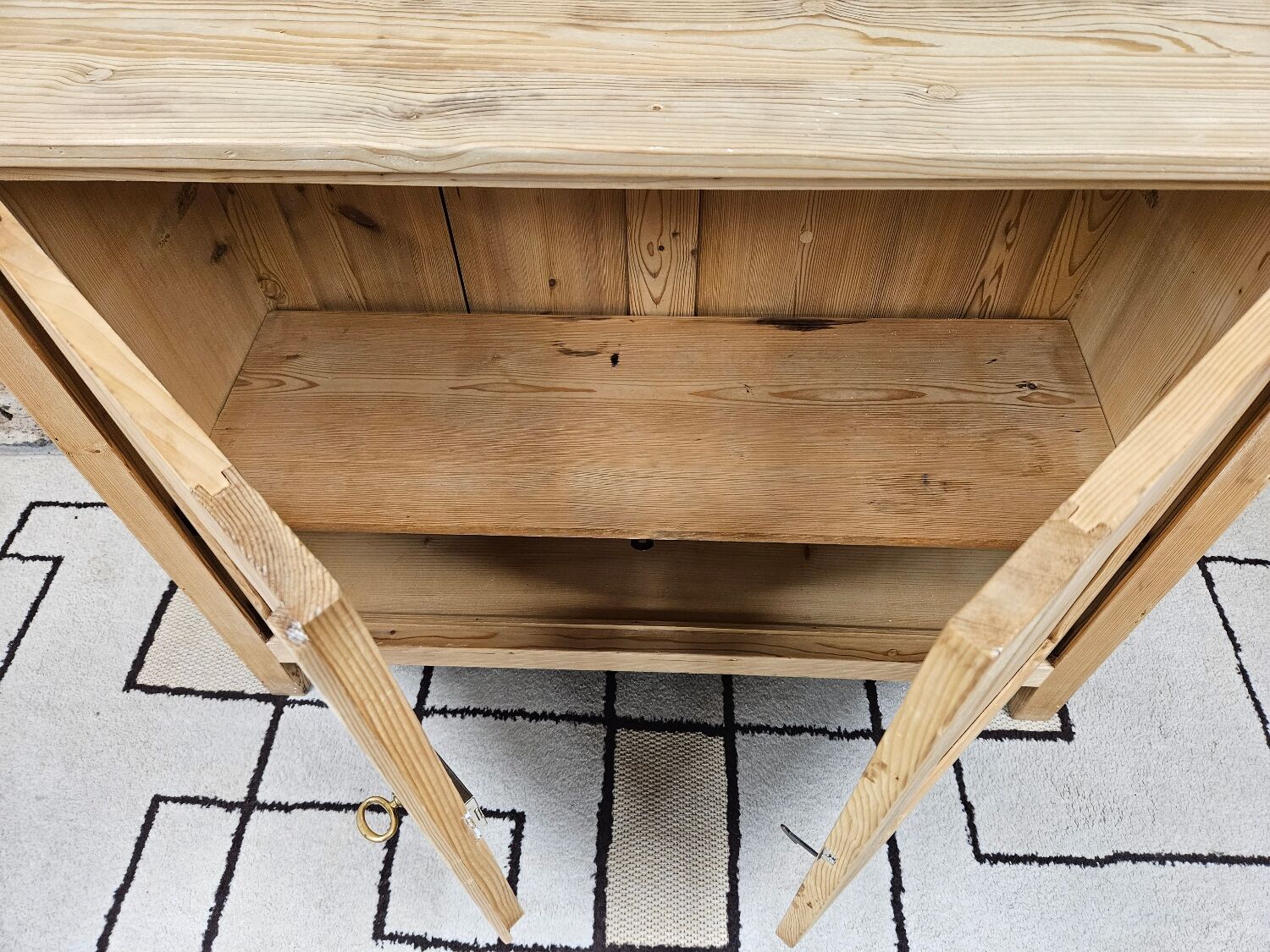 Vintage low sideboard fir 1960
