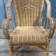 Rattan children's armchair