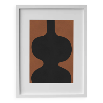 Framed painting