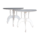 Pair of tables half Moons in Swedish