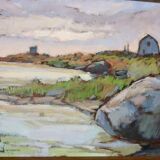 Original Swedish Oil on Canvas "Landscape"- by Sture Vilhelm (Ville) Walden