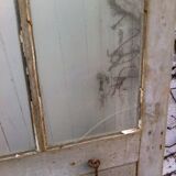 Old glass-wood door