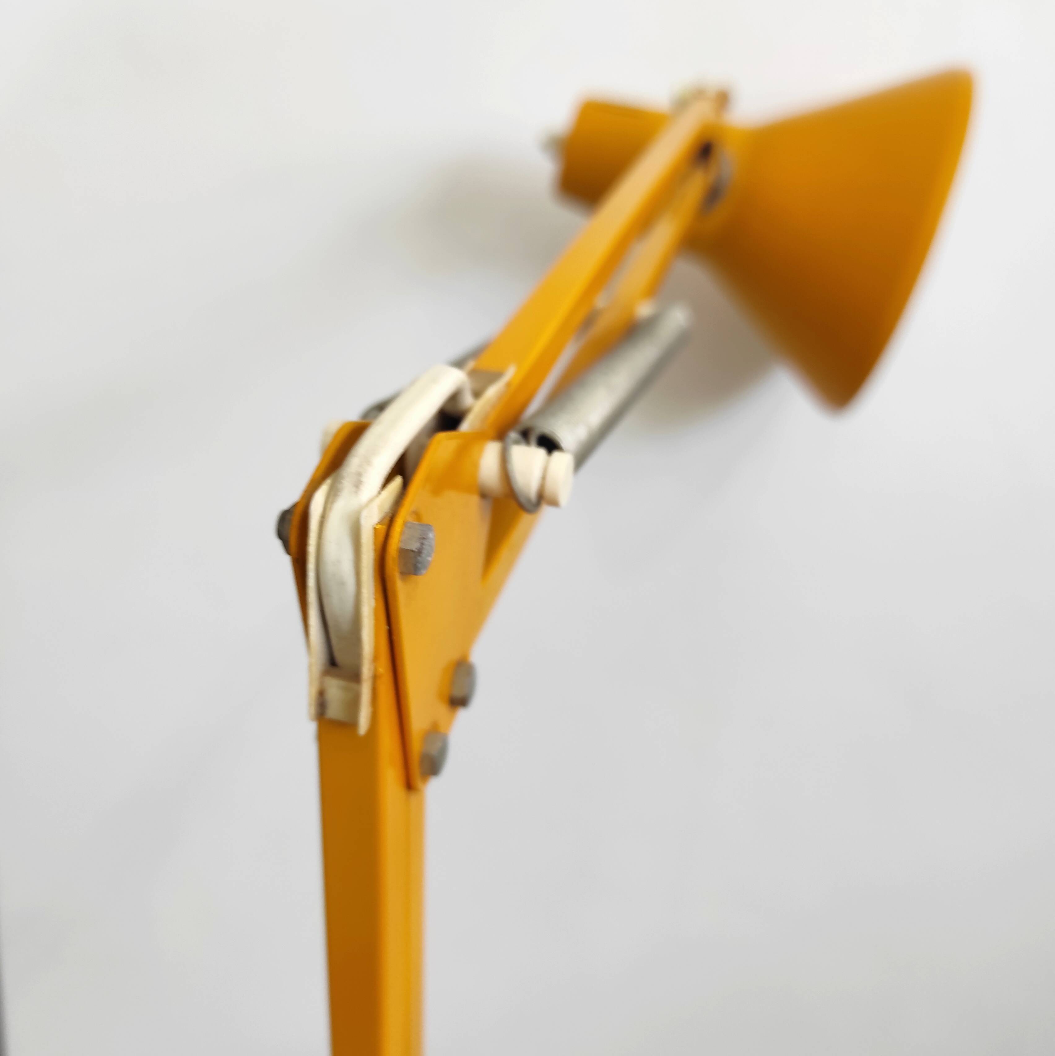 Yellow Twist Lamp, 1980