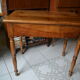 Early 20th century office writing desk louis Philippe solid walnut