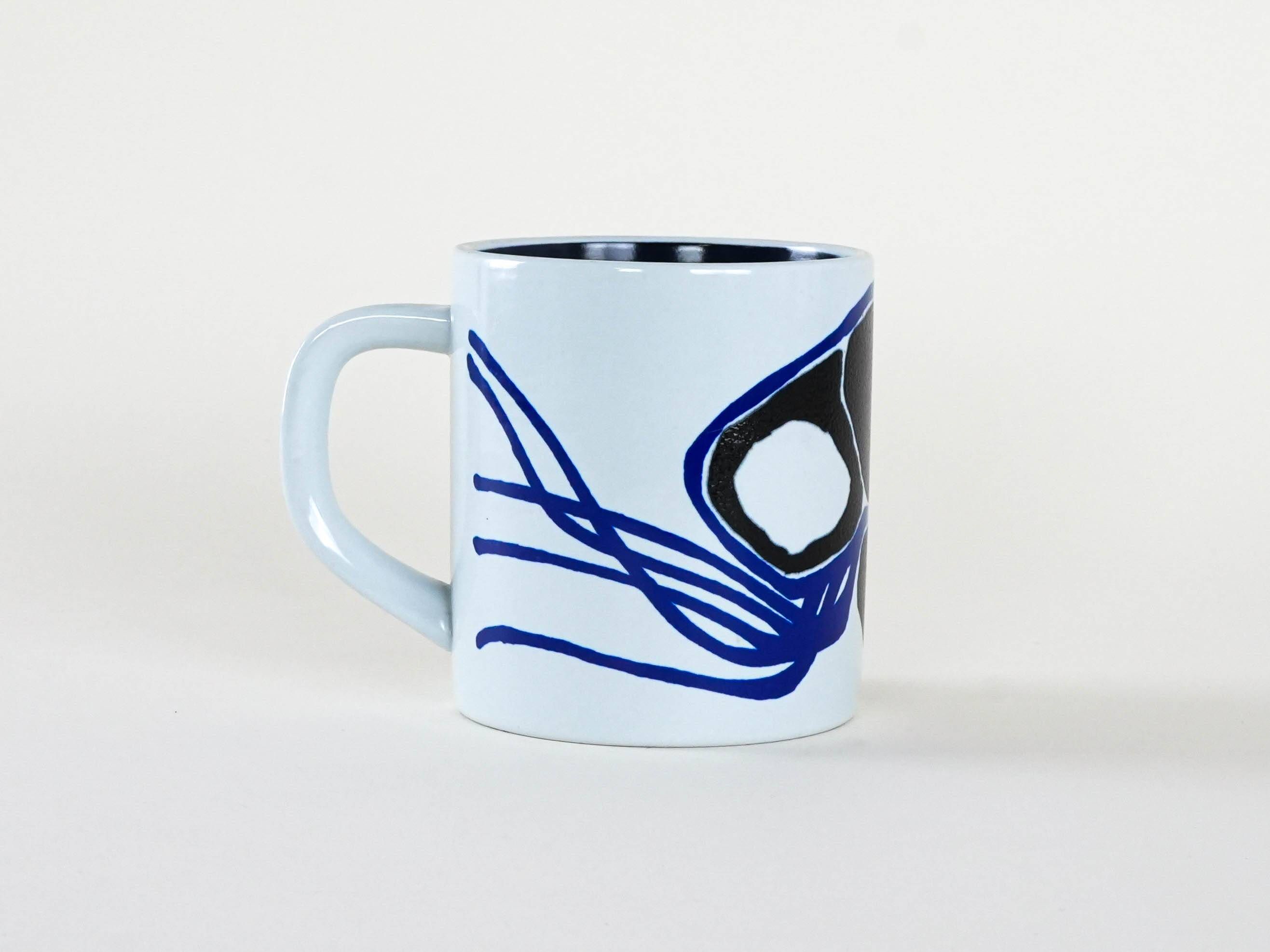Porcelain mug, Danish design, 1986, manufacturer: Royal Copenhagen