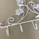 Metal wall towel rail