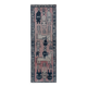Vintage Turkish Oushak Rug Handwoven 104x320 cm