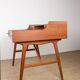 Danish teak desk, model 56, by Arne Wahl Iversen/Vinde Mobelfabrik.