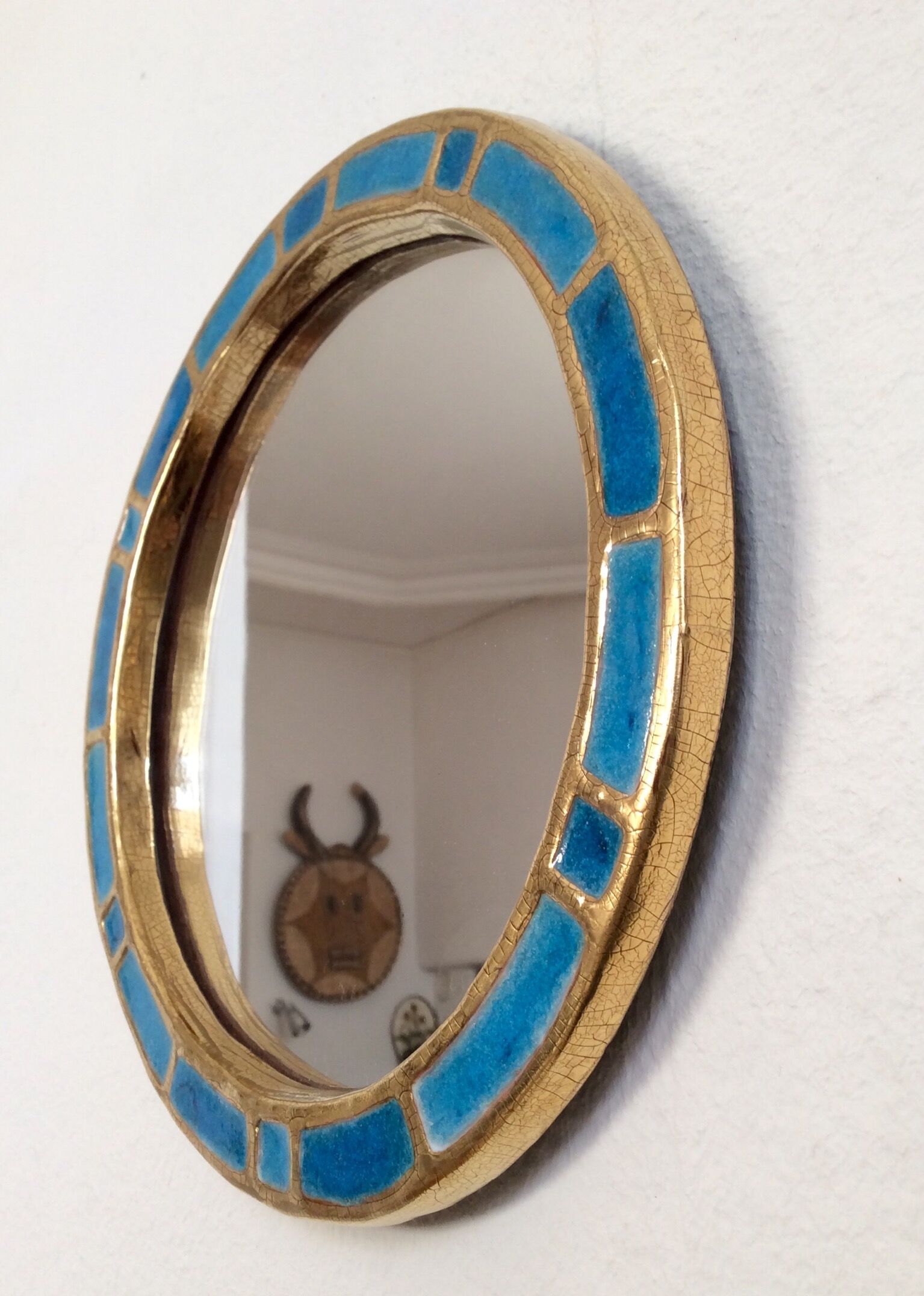 Ceramic mirror, 1960s